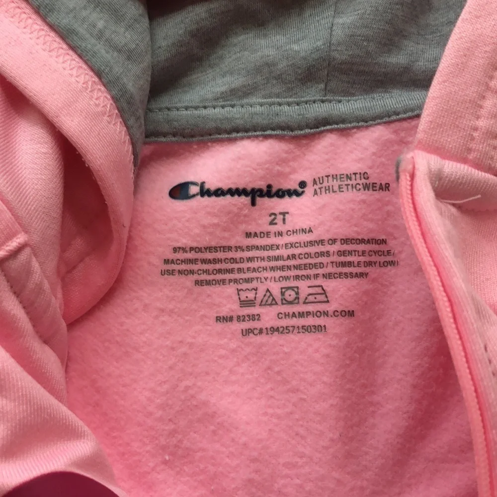 Champion zip up
